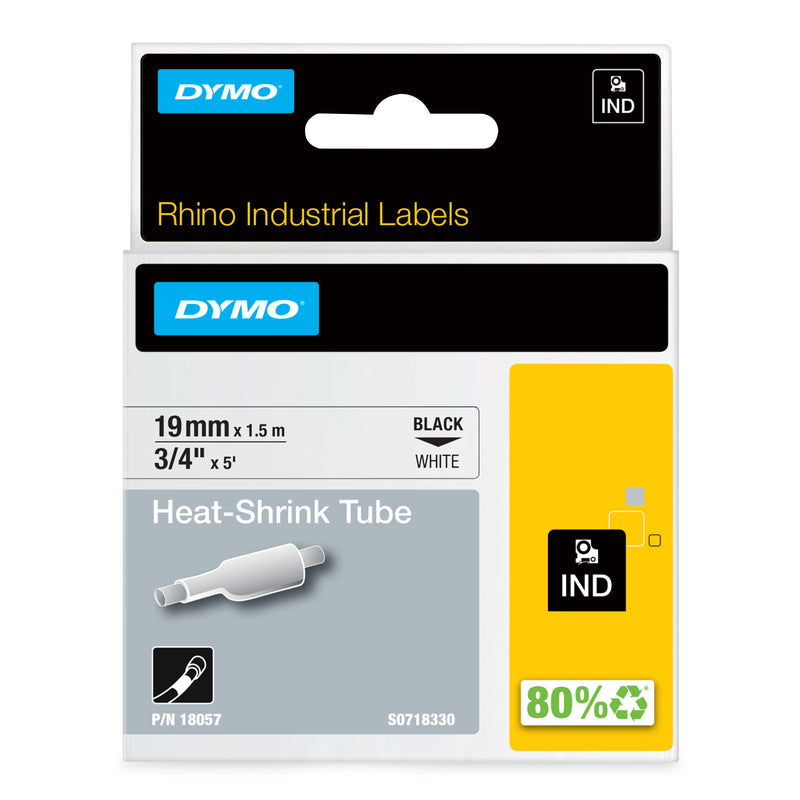 DYMO RhinoPRO Heat shrink tubes etiketbånd D1