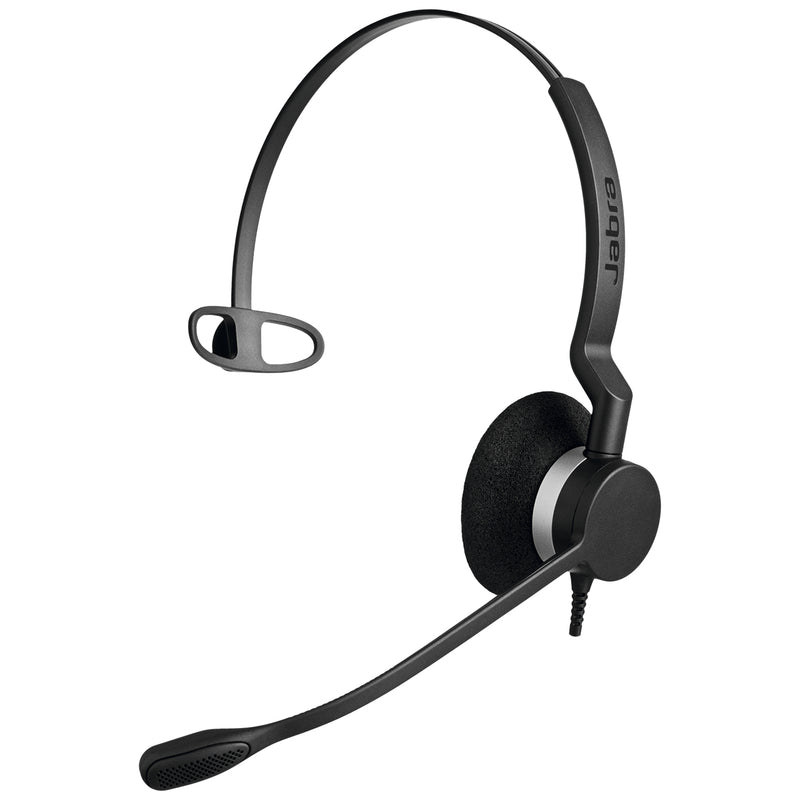 Jabra Biz 2300 Headset Ledningsført Kontor/Callcenter USB Type-C Bluetooth Sort