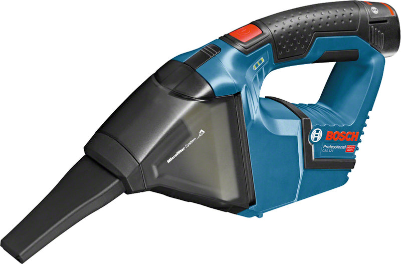 Bosch GAS 12V håndholdt støvsuger Sort, Blå Poseløs