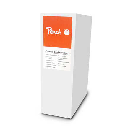 Peach PBT406-02 omslag til papirindbinding A4 Hvid 100 stk