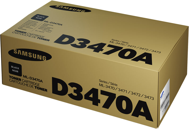 Samsung ML-D3470A Black Toner Cartridge tonerpatron 1 stk Original