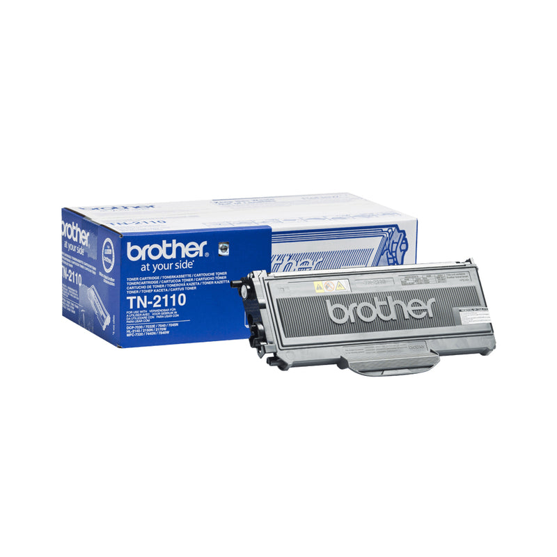 Brother TN-2110 tonerpatron 1 stk Original Sort