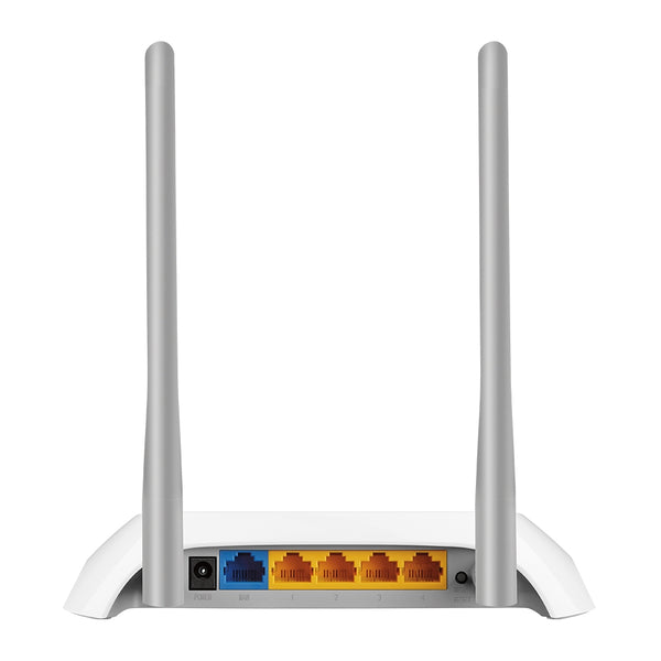 TP-Link TL-WR840N trådløs router Hurtigt ethernet Enkelt band (2,4 GHz) Grå, Hvid