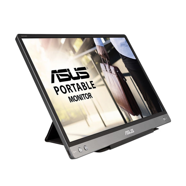 ASUS MB14AC computerskærm 35,6 cm (14") 1920 x 1080 pixel Fuld HD Grå