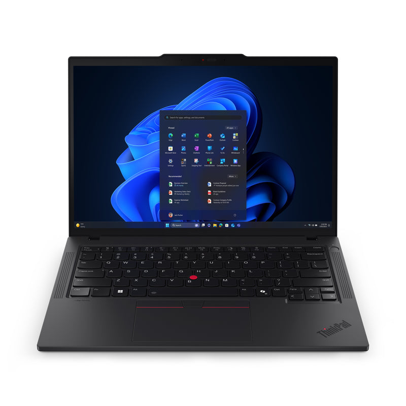 Lenovo ThinkPad T14 Gen 6 (Intel) Copilot+ PC Intel Core Ultra 5 228V Laptop 35,6 cm (14") Touchscreen WUXGA 32 GB LPDDR5x-SDRAM 512 GB SSD Wi-Fi 7 (802.11be) Windows 11 Pro Sort
