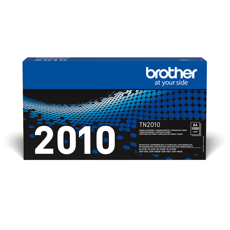 Brother TN-2010 tonerpatron 1 stk Original Sort
