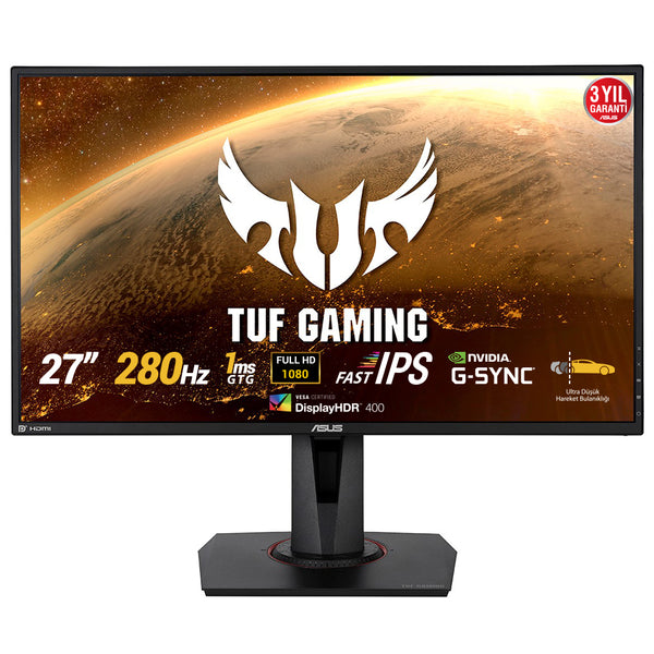 ASUS TUF Gaming VG279QM computerskærm 68,6 cm (27") 1920 x 1080 pixel Fuld HD Sort
