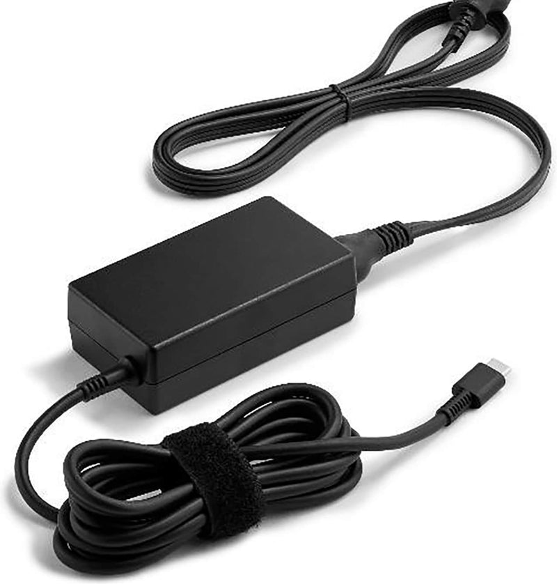 HP 65W USB-C LC Power Adapter strømadapter og vekselret Indendørs Sort