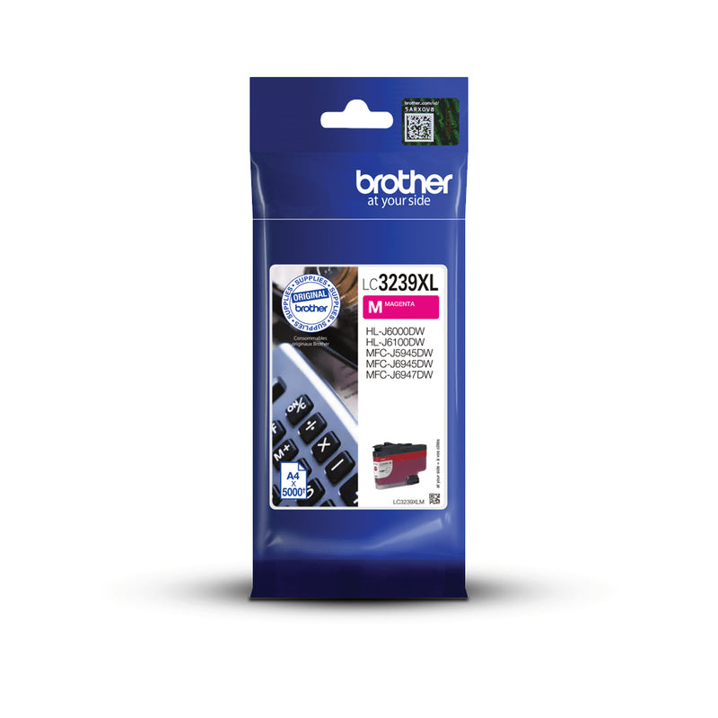Brother LC3239XLM blækpatron 1 stk Original Højt (XL) udbytte Magenta