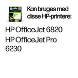 HP 934XL High Yield Black Original Ink Cartridge blækpatron 1 stk Højt (XL) udbytte