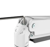 Neomounts NM-D775DX3WHITE skærmbeslag og -stativer 68,6 cm (27") Skrivebord Hvid