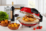 Ariete 0909/10 pizza fremstiller & ovn 1 pizza(er) 1200 W Rød