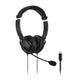 Kensington K97457WW hovedtelefoner/headset Ledningsført Opkald/musik USB Type-C Sort