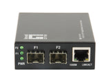 LevelOne GVT-2011 netværksomformer til medie 1000 Mbit/s Grå