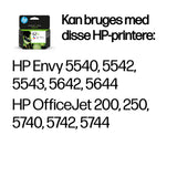 HP 62XL High Yield Tri-color Original Ink Cartridge blækpatron 1 stk Højt (XL) udbytte Blå, Magenta, Gul