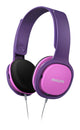 Philips SHK2000PK/00 hovedtelefoner/headset Ledningsført Musik Lyserød, Lilla