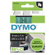 DYMO D1 Standard - Black on Green - 9mm etiketbånd Sort på grøn