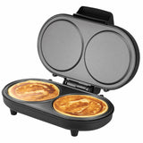 Unold 48165 pandekage- og crepes-maskine 2 pandekage(r) 1000 W Sort, Rustfrit stål