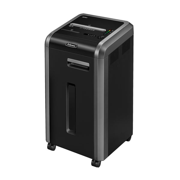 Fellowes 225Ci papirmakulator Krydsmakulering 65 dB 24 cm Sort, Sølv