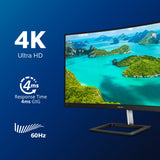 Philips E Line 328E1CA/00 computerskærm 80 cm (31.5") 3840 x 2160 pixel 4K Ultra HD LCD Sort