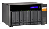 QNAP TL-D800S drevkabinet HDD/SSD kabinet Sort, Grå 2.5/3.5"