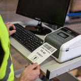 Brother TD-4550DNWB etiketprinter Direkte termisk 300 x 300 dpi 152 mm/sek. Kabel & trådløs Ethernet LAN Wi-Fi Bluetooth