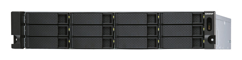 QNAP TL-R1200S-RP drevkabinet HDD/SSD kabinet Sort, Grå 2.5/3.5"