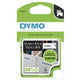 DYMO D1 Durable - Black on White - 12mm etiketbånd Sort på hvid