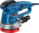 Bosch GEX 34-125 Rystepudser 12000 rpm 24000 OPM Blå 340 W