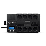 CyberPower BR1200ELCD UPS-enhed Interaktivt indgangsstik 1,2 kVA 720 W 8 AC stikkontakt(er)