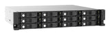 QNAP TL-R1220Sep-RP HDD/SSD kabinet Sort, Grå 2.5/3.5"