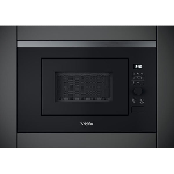 Whirlpool WMF201G Sort, Rustfrit stål Grill mikroovn Indbygget 20 L 800 W