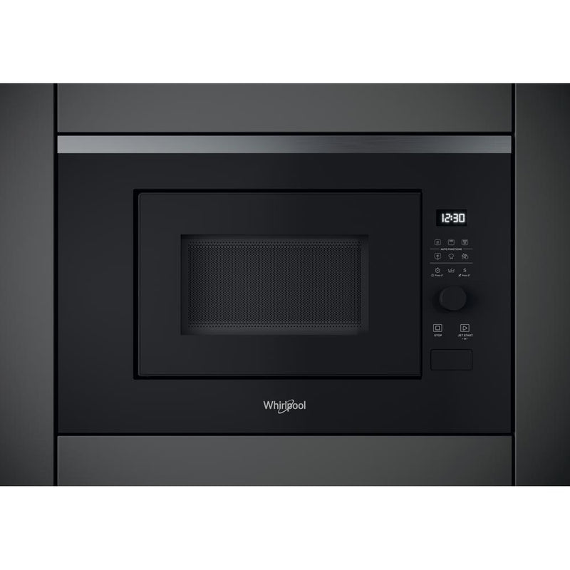 Whirlpool WMF201G Sort, Rustfrit stål Grill mikroovn Indbygget 20 L 800 W