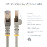 StarTech.com 6ASPAT7MGR netværkskabel Grå 7 m Cat6a S/UTP (STP)