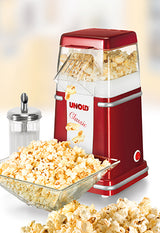 Unold Classic popcornmaskine Rød, Sølv, Hvid 900 W