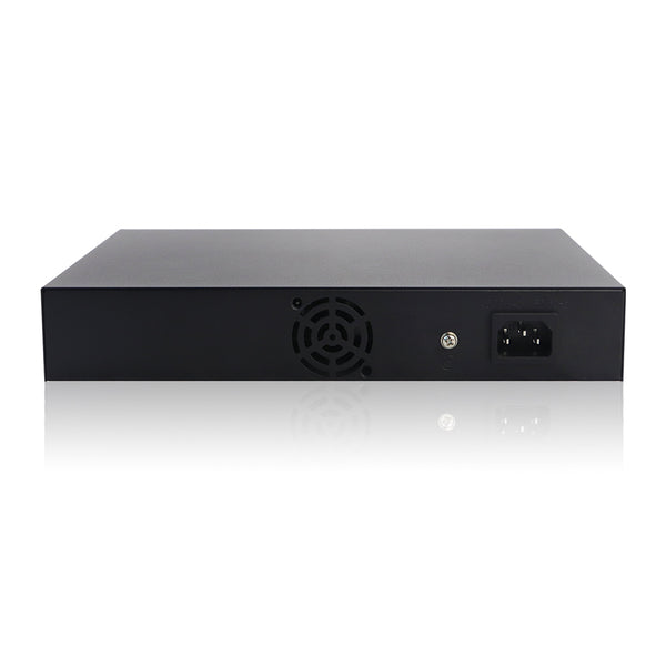 LevelOne GEL-1061 netværksswitch Administreret L2 Gigabit Ethernet (10/100/1000) Sort