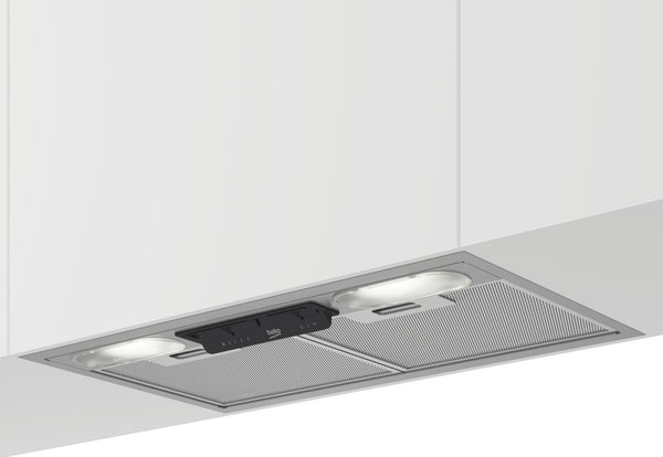 Beko HNU51311SH emhætte Indbygget Sølv 381 m³/t