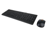 Lenovo 300 tastatur Mus inkluderet Universel USB QWERTY US engelsk Sort