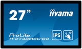 iiyama ProLite TF2738MSC-B2 computerskærm 68,6 cm (27") 1920 x 1080 pixel Fuld HD LED Berøringsskærm Multibruger Sort