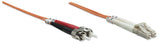 Intellinet 1m LC/ST InfiniBand og fiberoptisk kabel Orange