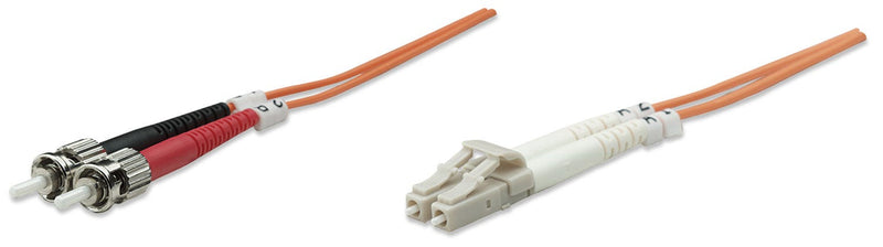 Intellinet 3m LC/ST InfiniBand og fiberoptisk kabel Orange