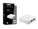 Conceptronic HUBBIES03W interface hub USB 3.2 Gen 1 (3.1 Gen 1) Micro-B 5000 Mbit/s Hvid