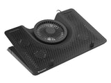 GENESIS Oxid 550 køling til laptop 43,9 cm (17.3") 2800 rpm Sort