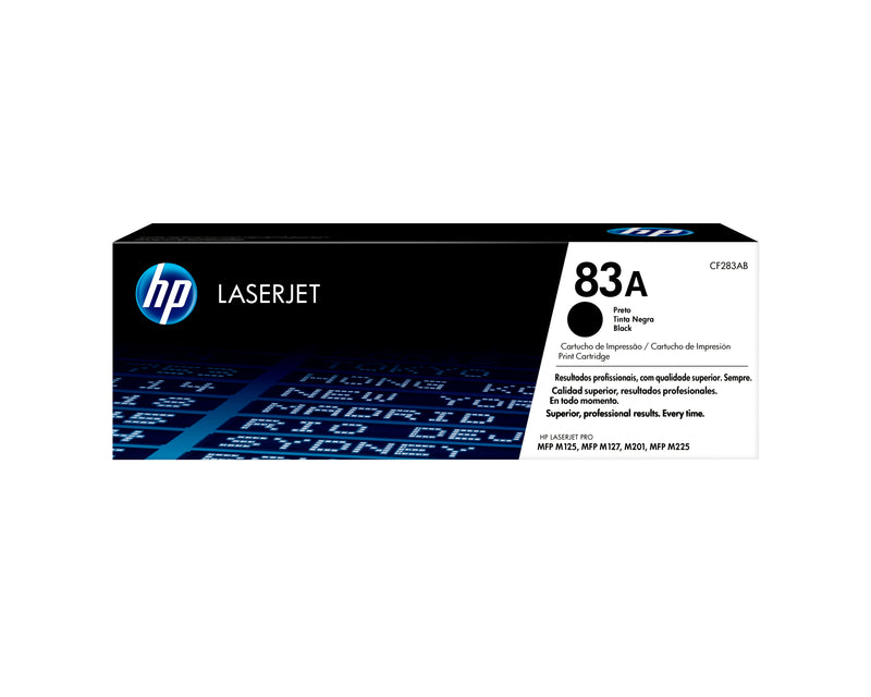 HP 83A Black Original LaserJet Toner Cartridge tonerpatron 1 stk