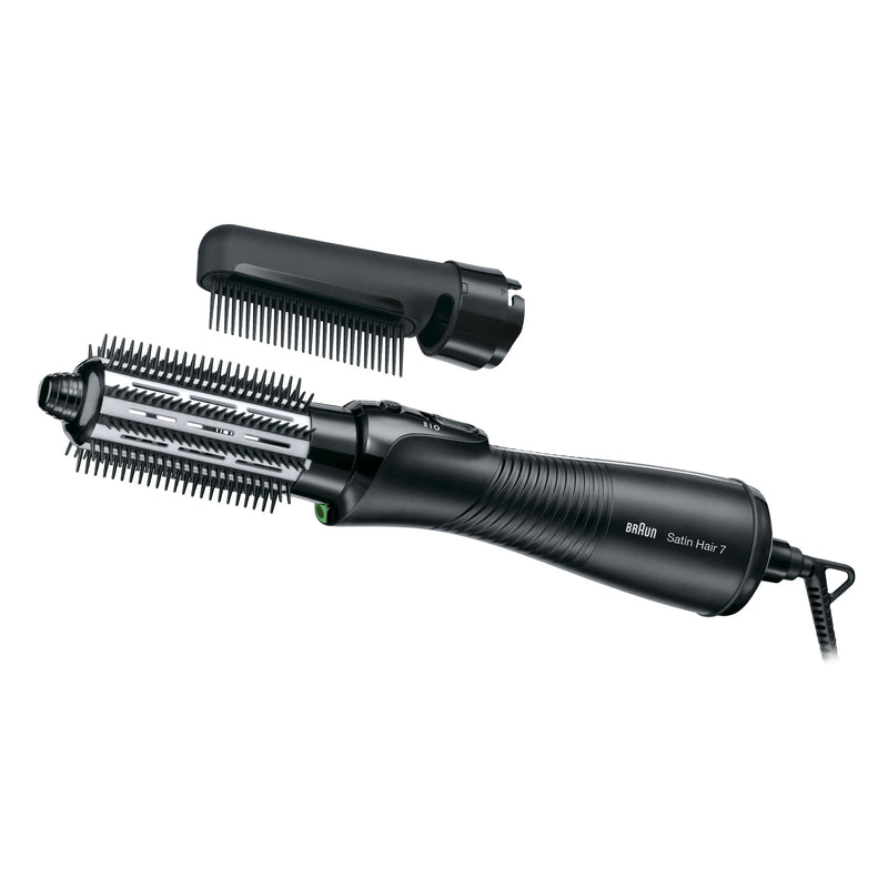 Braun Satin Hair 7 AS 720 Varmluftsbørste Damp Sort, Sølv 700 W 2 m