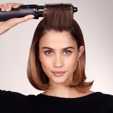 Braun Satin Hair 7 AS 720 Varmluftsbørste Damp Sort, Sølv 700 W 2 m