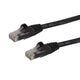 StarTech.com N6PATC1MBK netværkskabel Sort 1 m Cat6 U/UTP (UTP)