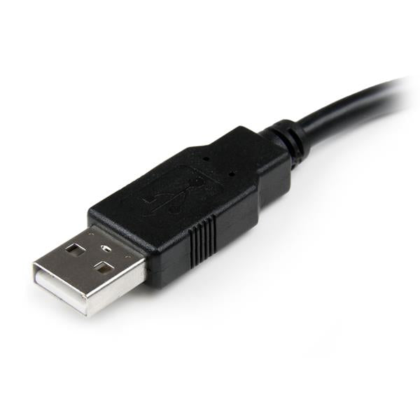 StarTech.com USBEXTAA6IN USB-kabel USB 2.0 0,152 m USB A Sort