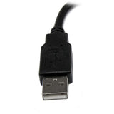 StarTech.com USBEXTAA6IN USB-kabel USB 2.0 0,152 m USB A Sort