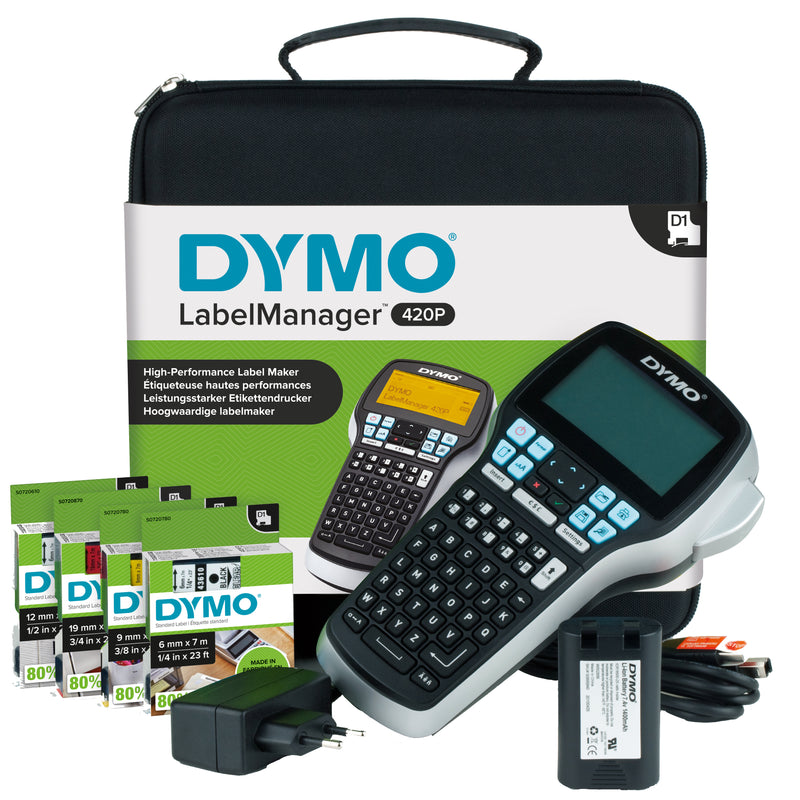DYMO LabelManager 420P™ ABC Kitcase etiketprinter